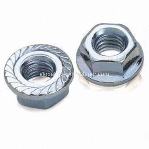 Flange Nuts Serrated for Racing NON SERRATED FLANGE NUTS Manufactory